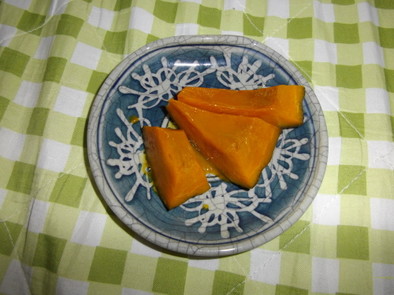 かぼちゃのオレンジジュース煮の写真
