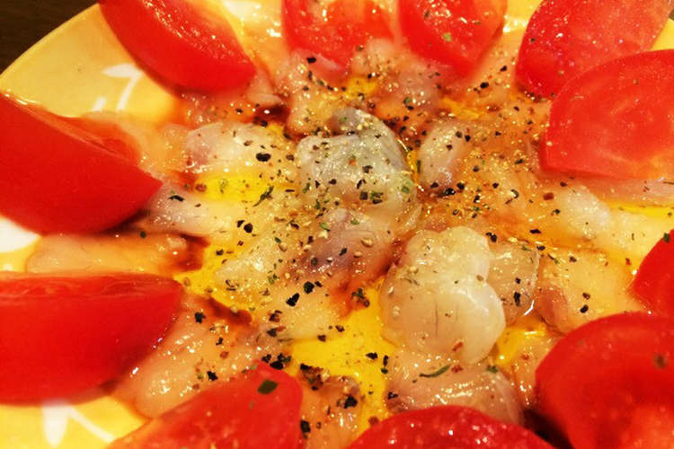 釣魚 ショウサイフグのカルパッチョ風 レシピ 作り方 By 料理人花吉 クックパッド 簡単おいしいみんなのレシピが360万品