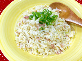 糖質制限に!糖質0麺 de チャーハン!