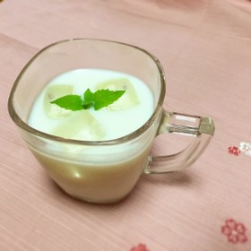 とろ~りにごり酒☆ミルク割り