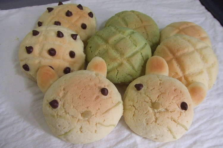 １度でたくさん おいしいメロンパン レシピ 作り方 By おりひめママ クックパッド 簡単おいしいみんなのレシピが354万品