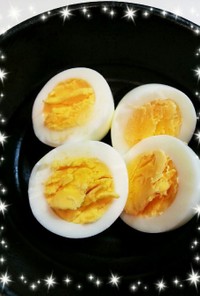 ★簡単♪レモン色のゆで卵の作り方★
