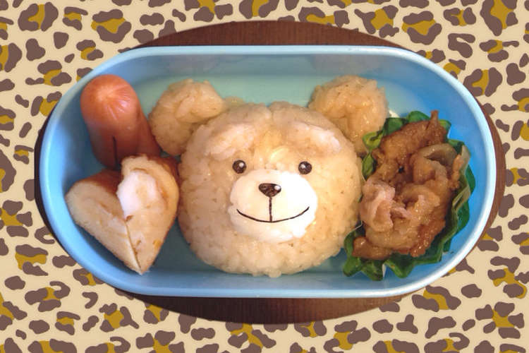 キャラ弁 Ted テッド レシピ 作り方 By Amonchan クックパッド