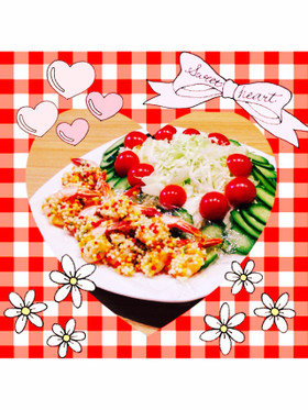 お弁当キャラ弁おかず簡単エビフライ風