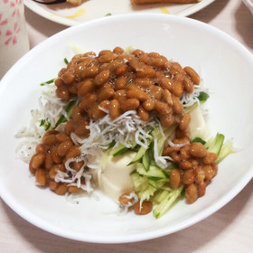 ダイエット食!納豆冷奴♡