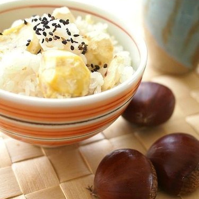 炊飯器で炊く栗おこわ レシピ 作り方 By Natsu Max2 クックパッド 炊飯器で炊く栗おこわ レシピ 作り方 By Natsu Max2 クックパッド