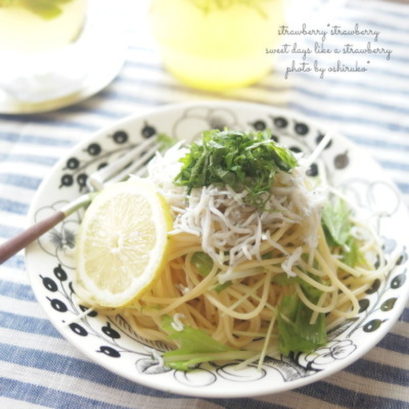 みんなが作ってる 水菜 しらす パスタのレシピ クックパッド 簡単おいしいみんなのレシピが354万品