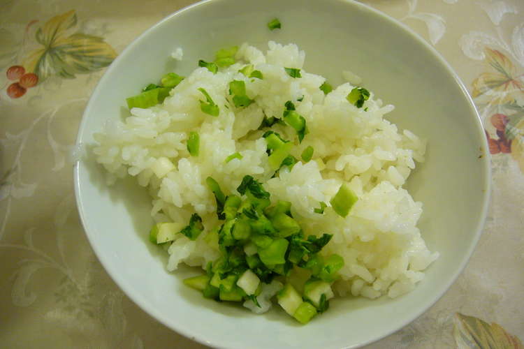 ごはんがすすむ 大根葉だけ 漬物 レシピ 作り方 By みい クックパッド
