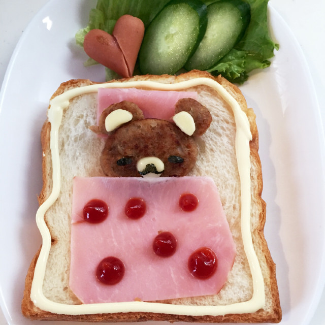 リラックマ☆トーストの画像