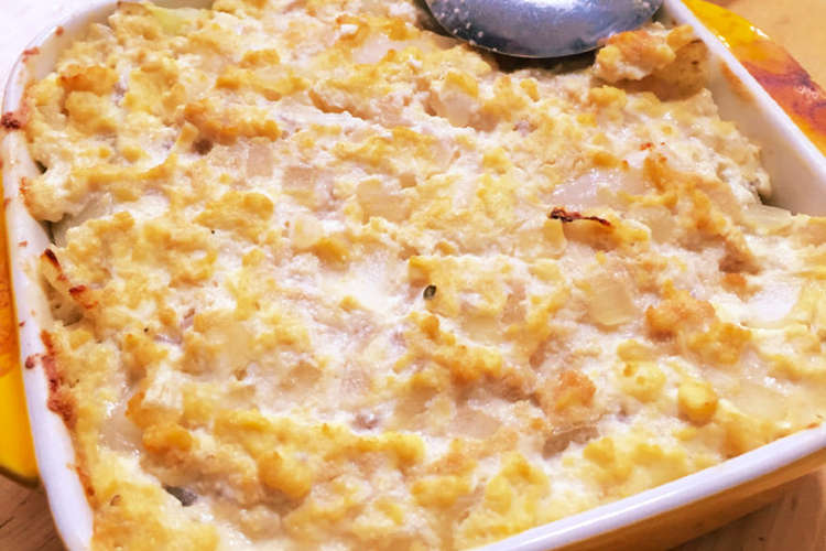 乳製品不使用 たらこと豆腐の和風グラタン レシピ 作り方 By Dreammy クックパッド