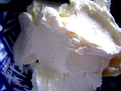 糖分ゼロのバタークリームの写真