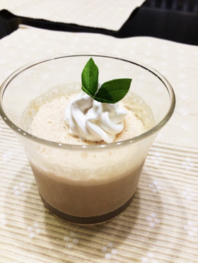 名糖ロイヤルミルクティーカプチーノプリン