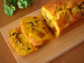 HMで作る☆かぼちゃの簡単パウンドケーキ