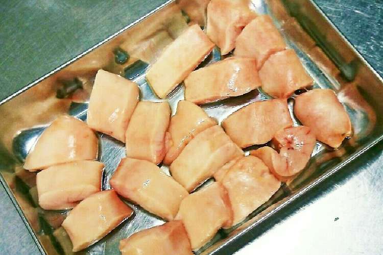 臭み無し簡単魚屋鮭 たら白子下処理 レシピ 作り方 By ぺトロ クックパッド 簡単おいしいみんなのレシピが361万品