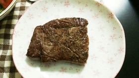 牛ヒレ肉のステーキ