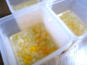 *野菜スープ*離乳食初期~後期