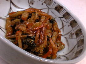 つくしの煮物