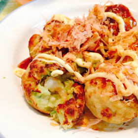 エビアボカドチーズのたこ焼き☆☆☆