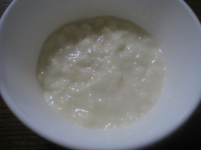 ミルクパン粥＊離乳食中期の写真