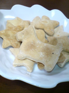 超簡単ワンコ用堅焼きクッキー