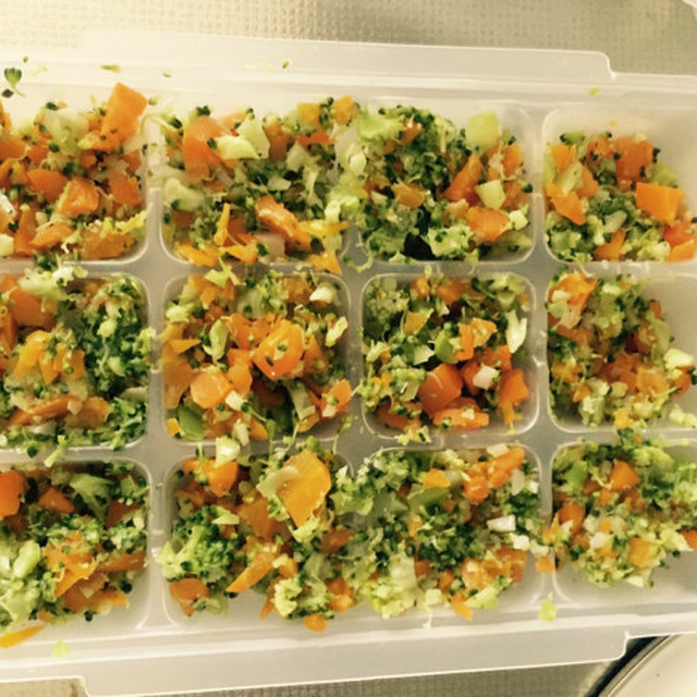 離乳食中期 後期 野菜冷凍ストック レシピ 作り方 By Mmpow クックパッド 簡単おいしいみんなのレシピが360万品