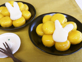 十五夜、十三夜!かぼちゃで月見団子