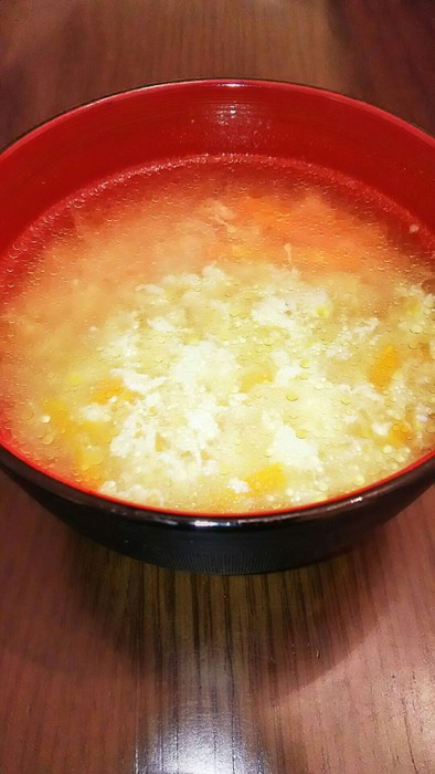 ふわとろ卵スープの写真