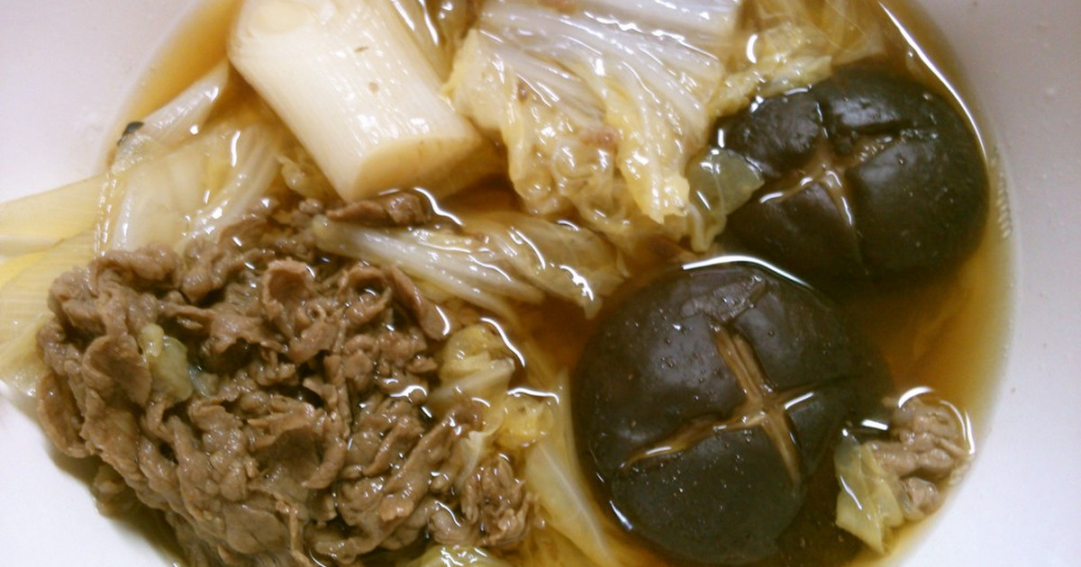 少ないお肉で！白菜たっぷり簡単　すき焼き by 331ミミイ 【クックパッド】 簡単おいしいみんなのレシピが315万品 少ないお肉で！... 
