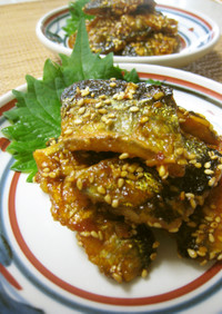 ピリ辛秋刀魚で美味しいお酒の肴