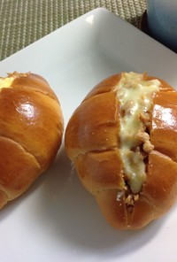 【朝食】パンでも簡単、チーズそぼろサンド