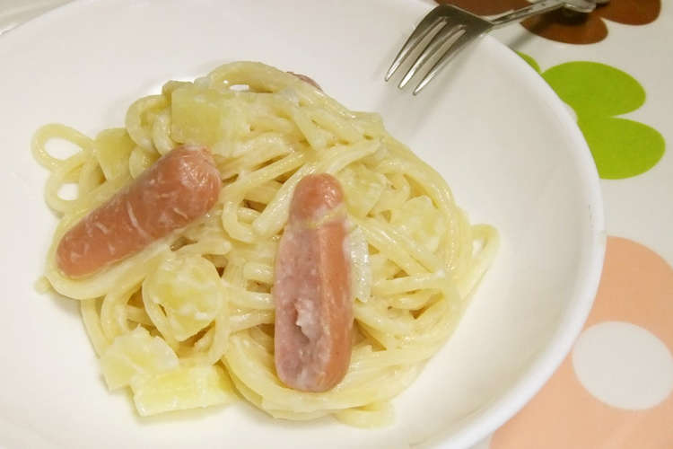 ワンポットパスタ 和風ポテトクリームスパ レシピ 作り方 By ｍｉｑｕｉｔ クックパッド 簡単おいしいみんなのレシピが358万品