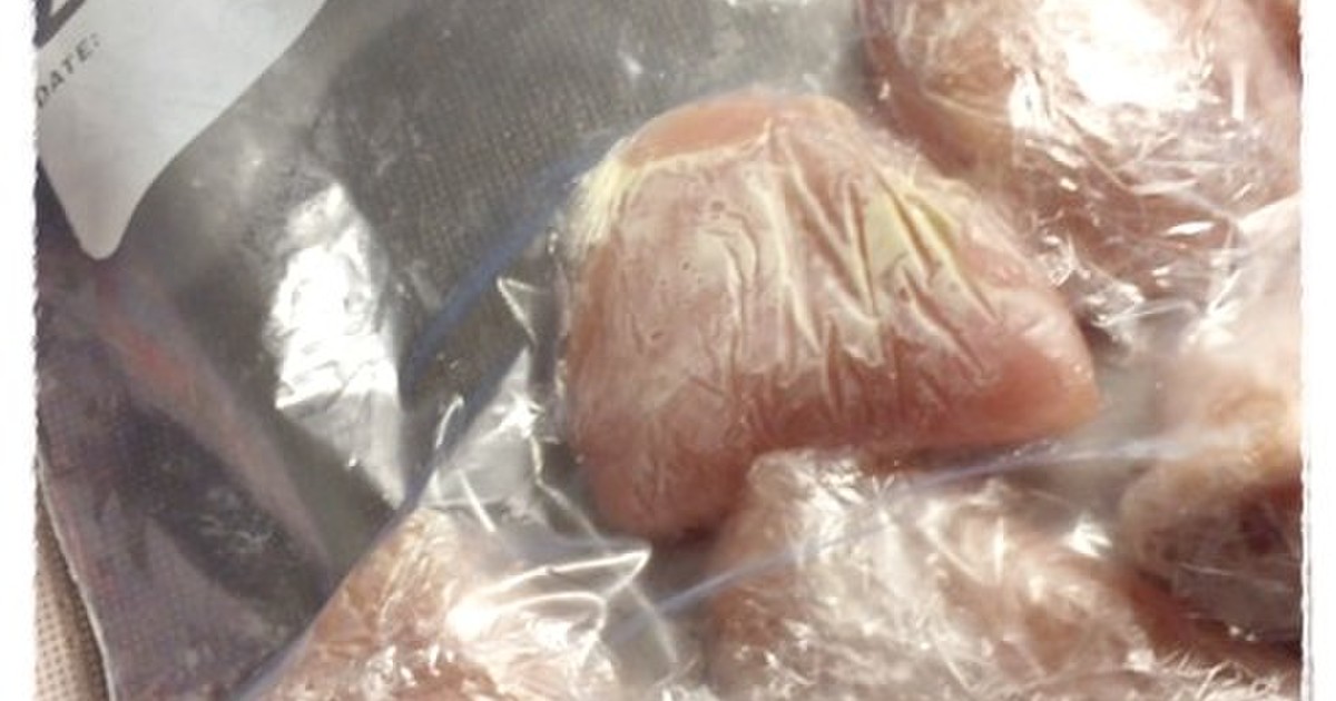 鶏胸肉がパッサパサにならない冷凍方法 by エレクトリックケトル 【クックパッド】 簡単おいしいみんなのレシピが369万品... 