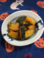 5分で簡単1品☆かぼちゃのバターソテーの写真