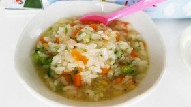 離乳食後期 野菜たっぷりリゾット♡