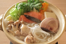 マロニーのさっぱり寄せ鍋ゆず風味