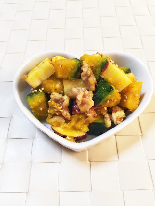 焼き桃の夏サラダ レシピ・作り方