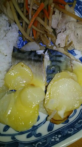こども喜ぶ☆さばとじゃがいものチーズ焼き
