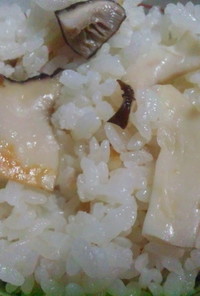エリンギ＋枝豆で松茸ご飯風味☆