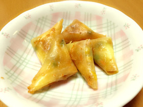 お弁当にぴったり、エコサモサ♩