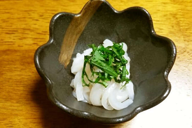 イカそうめん レシピ 作り方 By たんぽぽケーキ クックパッド