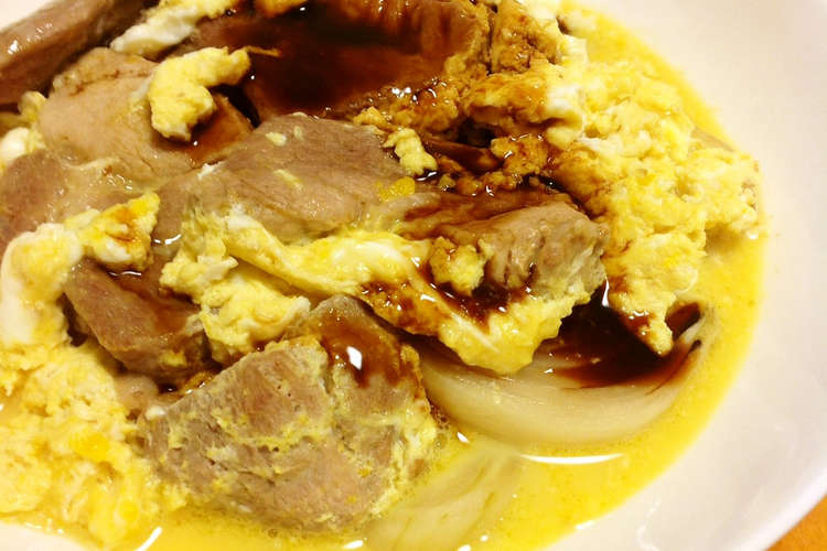 豚ロースの卵とじ オイスターソースがけ レシピ 作り方 By ミシャコ クックパッド 簡単おいしいみんなのレシピが350万品
