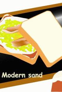 お好み焼き屋のまかないサンド★サンドイッチ弁当⑩