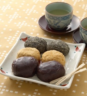 あんこから作るおはぎ