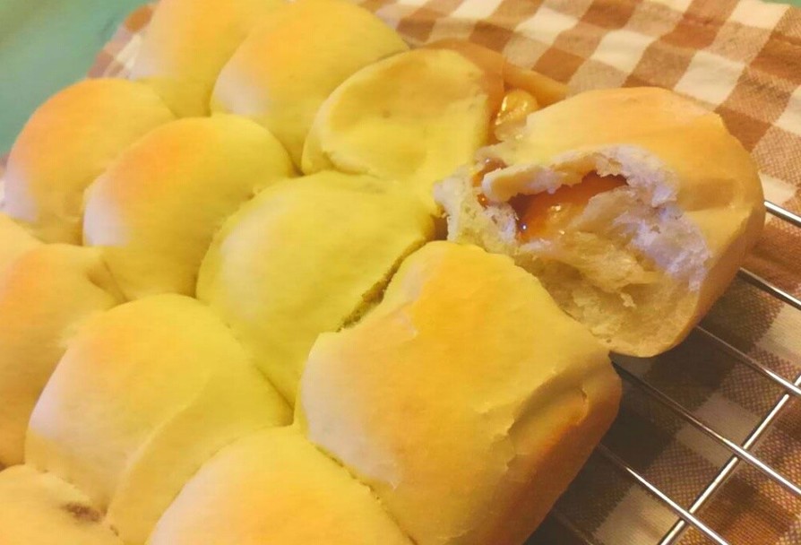 レモンティージャムのちぎりパンの画像