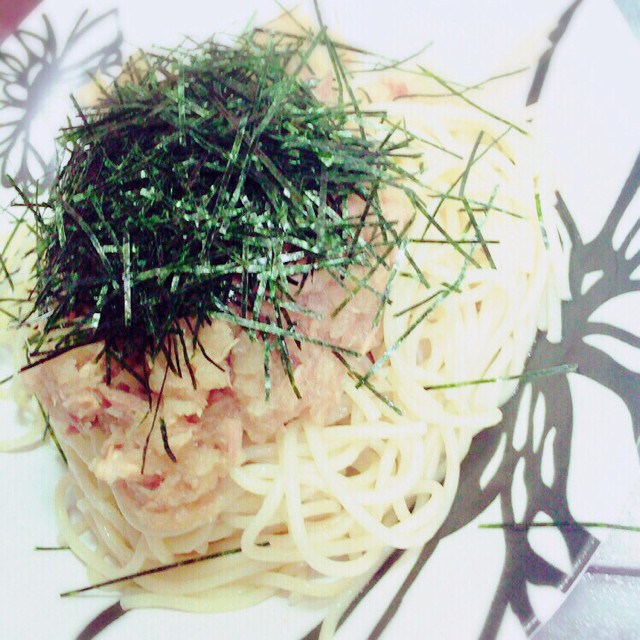 給食の味！ツナおろしスパゲティ☆の画像