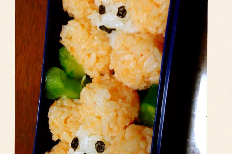 たらこご飯でキャラ弁 お花 レシピ 作り方 By 鳳凰美田 クックパッド 簡単おいしいみんなのレシピが353万品
