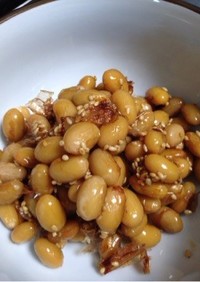 簡単‼︎大豆の甘辛煮