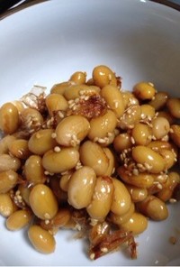 簡単‼︎大豆の甘辛煮