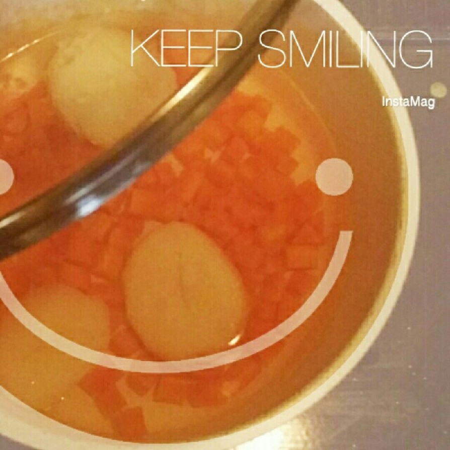おなかに優しい♡にんじんスープの画像