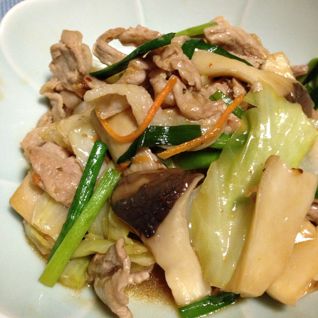 エリンギと豚肉キャベツのコク炒め レシピ 作り方 By ひやしたぬき クックパッド 簡単おいしいみんなのレシピが353万品